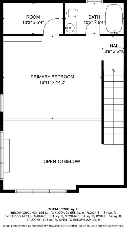 485 Mill St, Fontana, WI 53125 - home floor plan