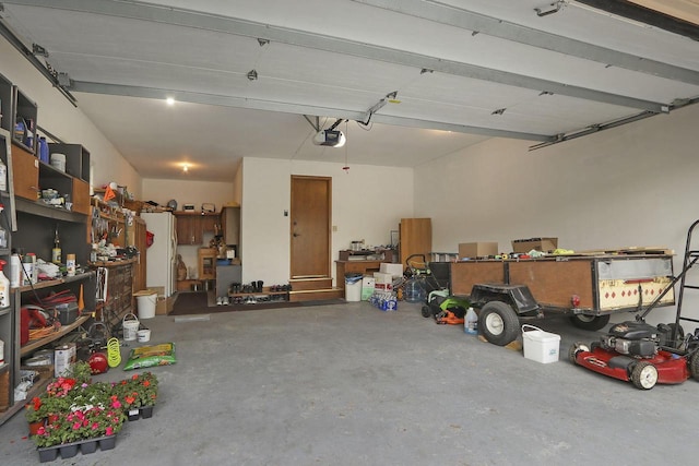 8124 W Imperial Dr, Franklin, WI 53132 - garage with a garage door opener