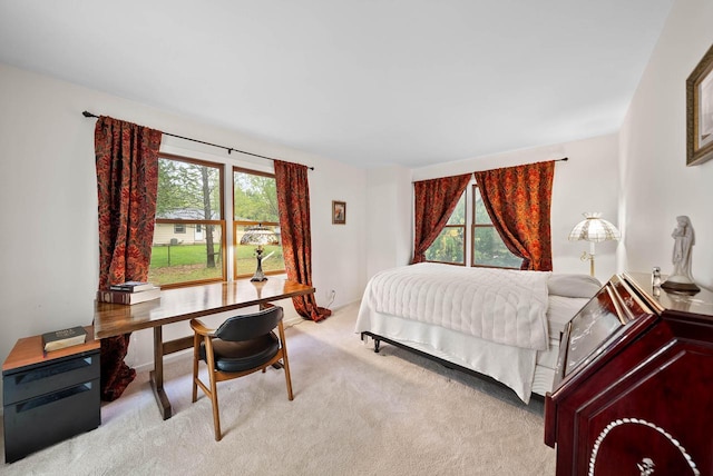 483 W S St Unit A, Lake Geneva, WI 53147 - carpeted bedroom with multiple windows and a desk