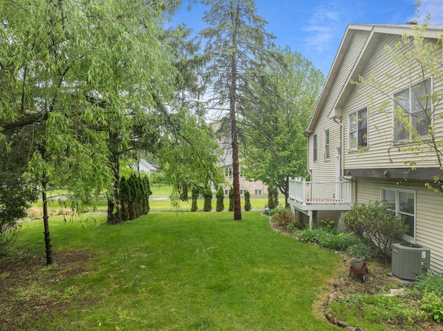 483 W S St Unit A, Lake Geneva, WI 53147 - view of grassy yard featuring central AC