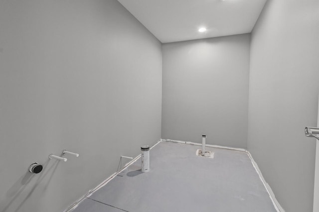9435 402nd Ave, Genoa City, WI 53128 - laundry room with baseboards and recessed lighting