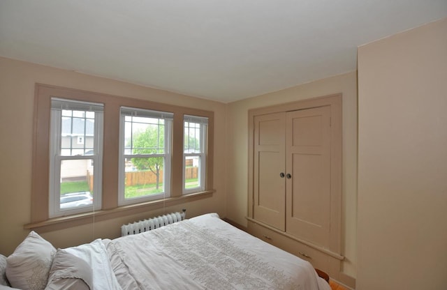 3524 Washington Ave, Racine, WI 53402 - bedroom featuring radiator heating unit