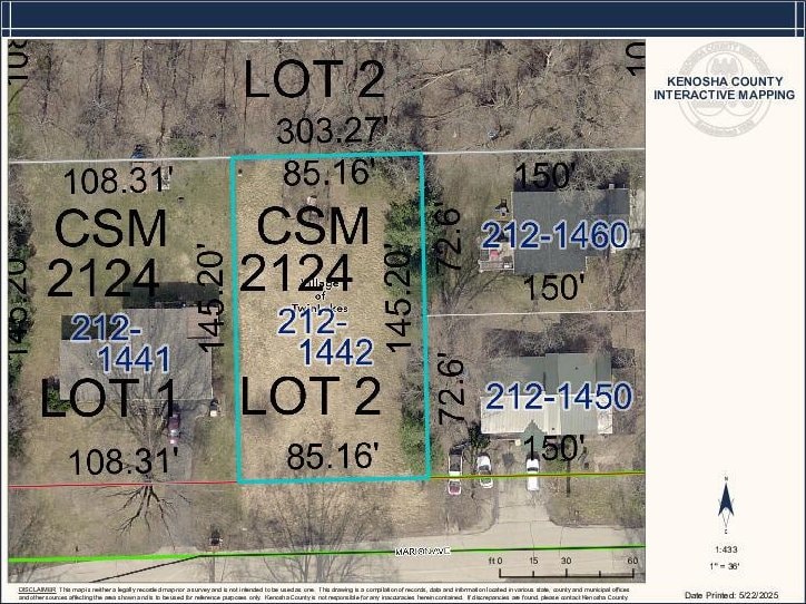 LT2 Marion Ave, Twin Lakes, WI 53181