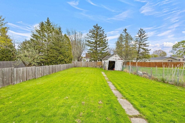 254 Mill St, Algoma, WI 54201 - view of yard with an outdoor structure