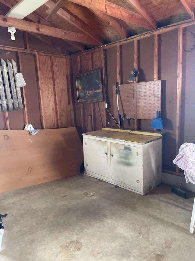 W1796 Puddlefort St, Mount Calvary, WI 53057 - view of below grade area