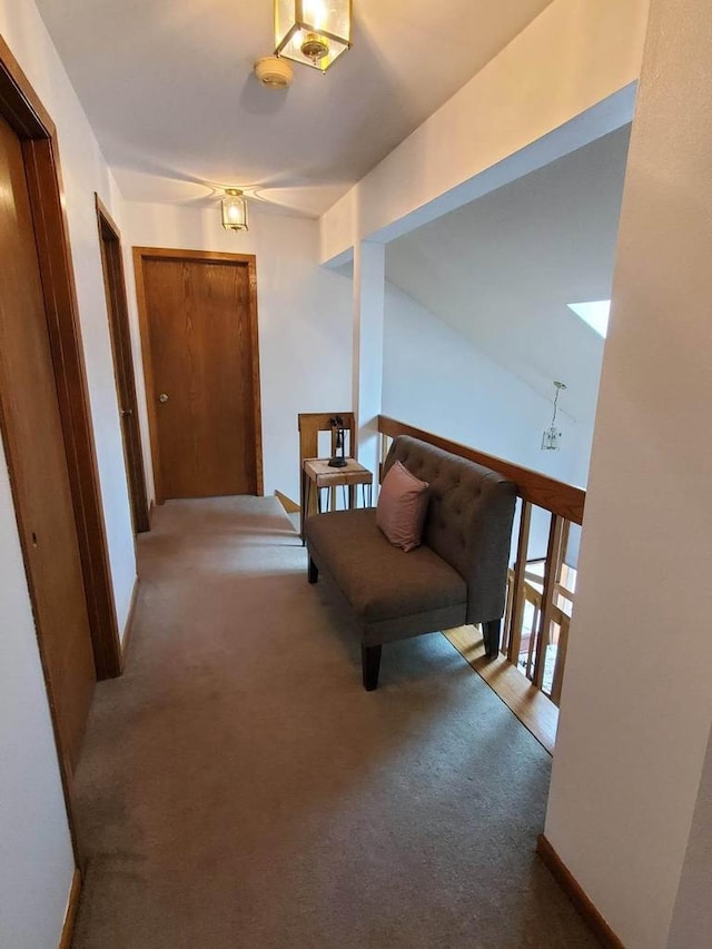400 Old Indian Trl, Deforest, WI 53532 - hall with carpet floors and baseboards