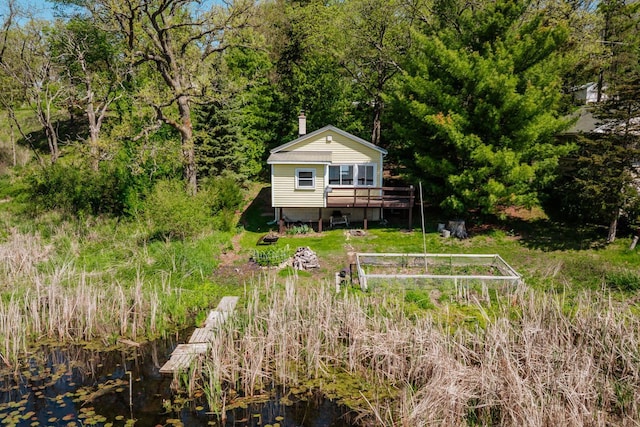 W6641 N Lakeshore Dr, Elkhorn, WI 53121 - view from above of property