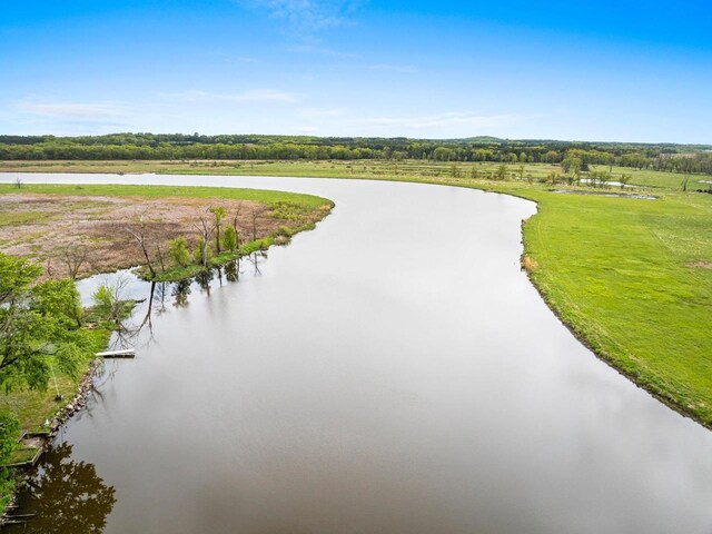 N5101 Lueck Ln, Princeton, WI 54968 - bird's eye view of a nearby body of water