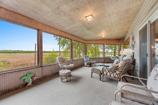N5101 Lueck Ln, Princeton, WI 54968 - view of sunroom / solarium