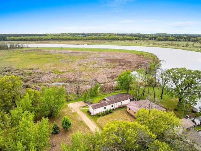 N5101 Lueck Ln, Princeton, WI 54968 - view from above of property featuring a large body of water