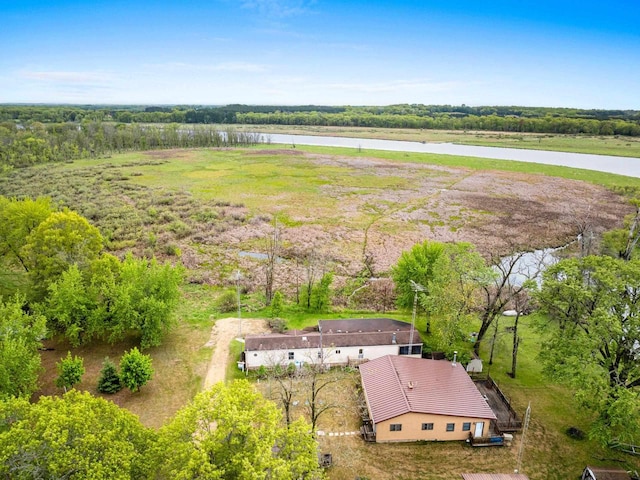 N5101 Lueck Ln, Princeton, WI 54968 - aerial view of property and surrounding area with a large body of water