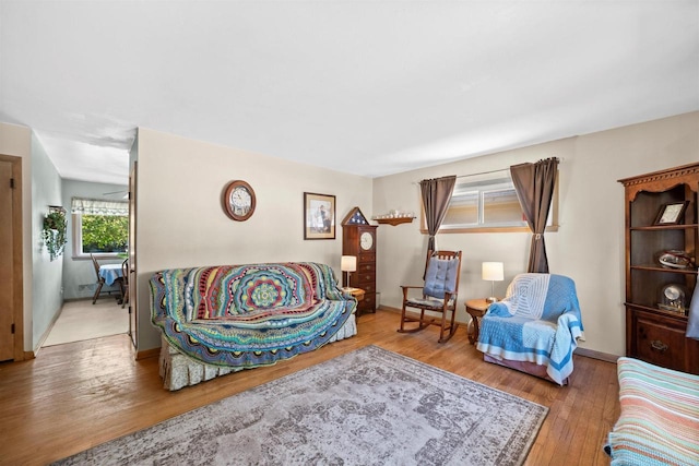 2804 S 64th St, Milwaukee, WI 53219 - living room with wood finished floors and baseboards
