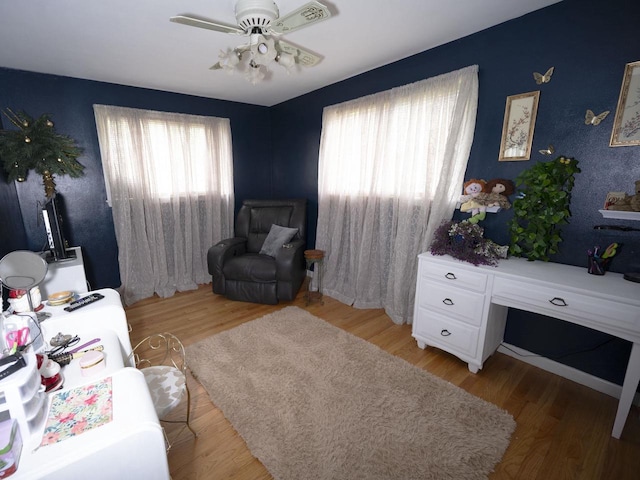 2019 N Mcdonald St, Appleton, WI 54911 - office with light wood-type flooring and ceiling fan