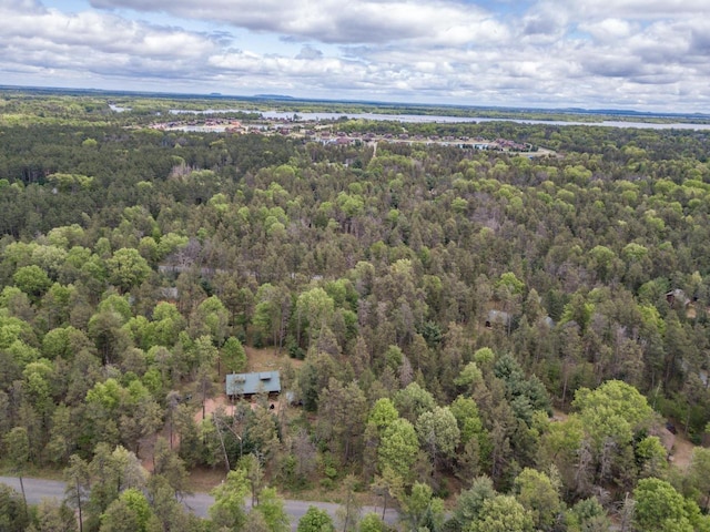 N8378 Timber Trl, New Lisbon, WI 53950 - drone / aerial view of a heavily wooded area