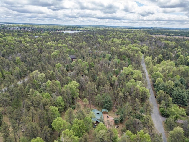 N8378 Timber Trl, New Lisbon, WI 53950 - drone / aerial view of a heavily wooded area