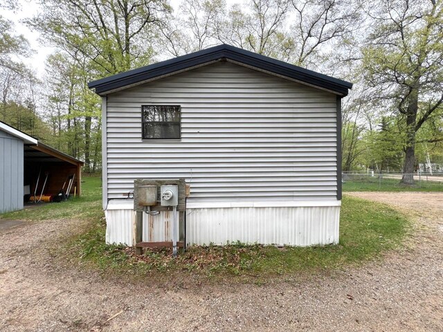 6898 Barbara Dr, Lake Tomahawk, WI 54539 - view of side of property
