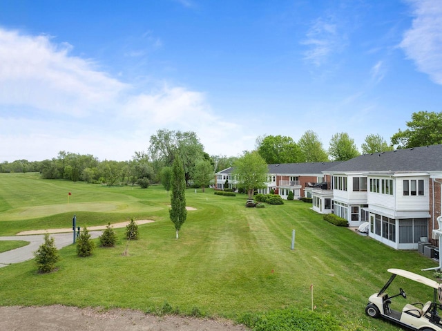 348 County Road B 8, Fontana, WI 53125 - view of home's community featuring view of golf course and a yard
