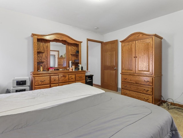 W11065 Menominee Rd, Portage, WI 53901 - carpeted bedroom with baseboards