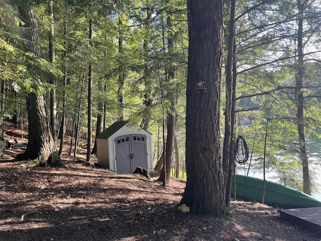 17235 Little Archibald Rd, Townsend, WI 54175 - view of yard featuring a wooded view