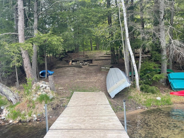 17235 Little Archibald Rd, Townsend, WI 54175 - view of dock area