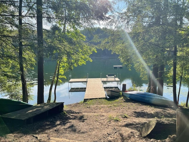 17235 Little Archibald Rd, Townsend, WI 54175 - dock with a water view