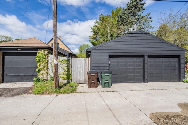 4892 N Mohawk Ave, Glendale, WI 53217 - view of detached garage