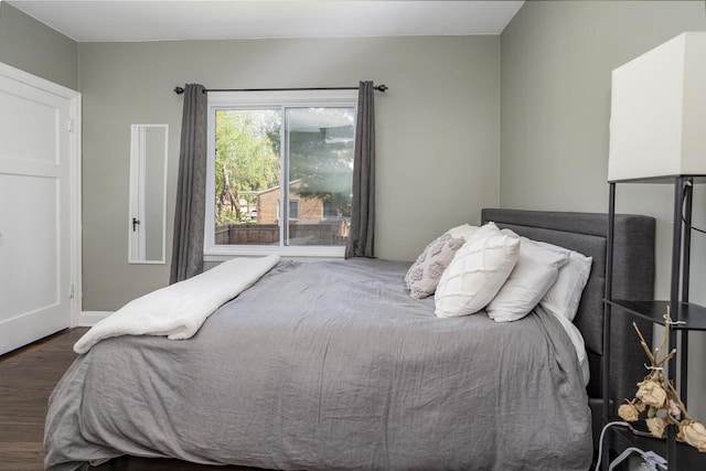 4892 N Mohawk Ave, Glendale, WI 53217 - bedroom with wood finished floors