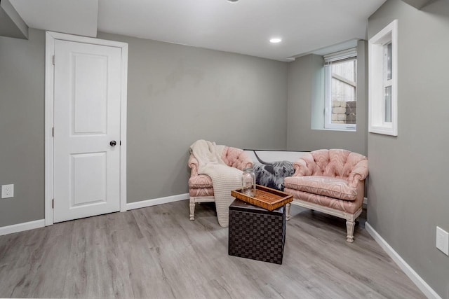 4892 N Mohawk Ave, Glendale, WI 53217 - living area with wood finished floors and baseboards