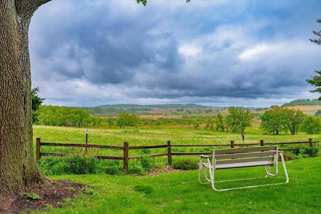 3514 Valley Ridge Rd, Middleton, WI 53562 - view of yard with a rural view