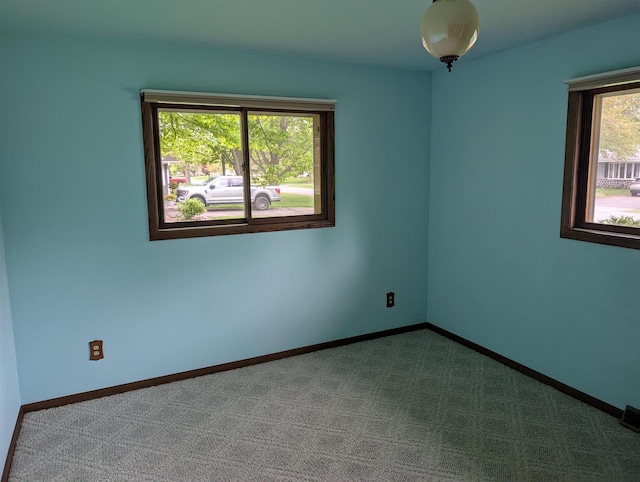 1741 Heuss Ave, Weston, WI 54476 - spare room featuring carpet flooring and baseboards