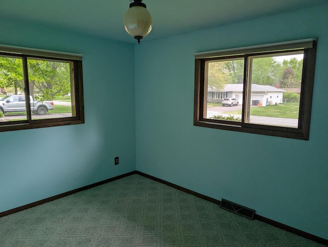 1741 Heuss Ave, Weston, WI 54476 - spare room featuring dark carpet and baseboards