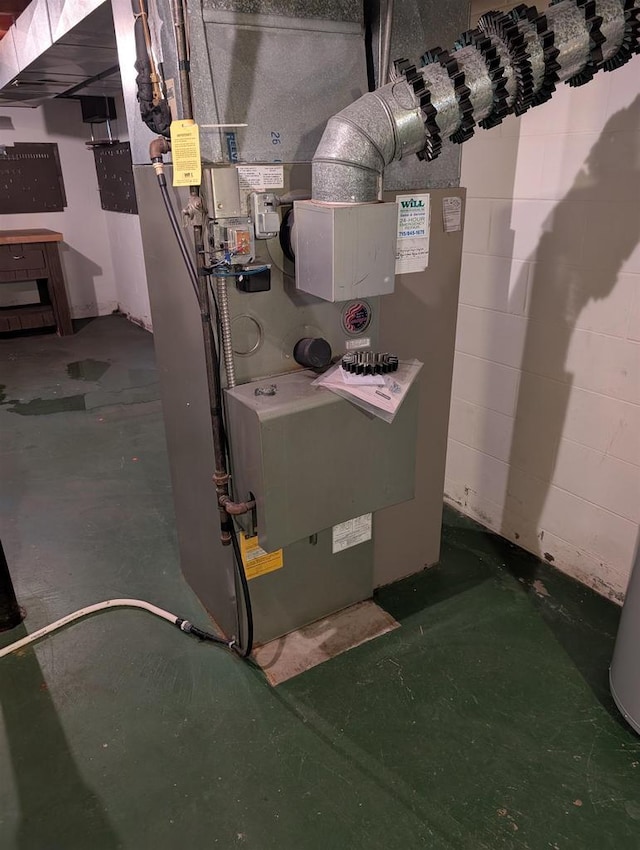 1741 Heuss Ave, Weston, WI 54476 - utilities with heating unit