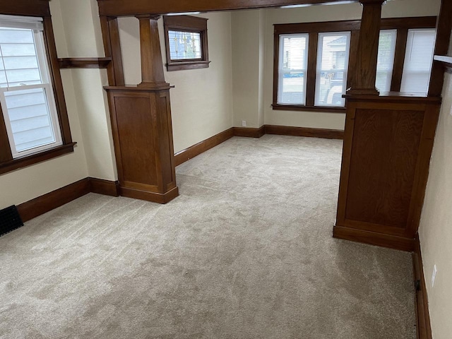3122 W Madison St, Milwaukee, WI 53215 - spare room featuring light colored carpet and baseboards
