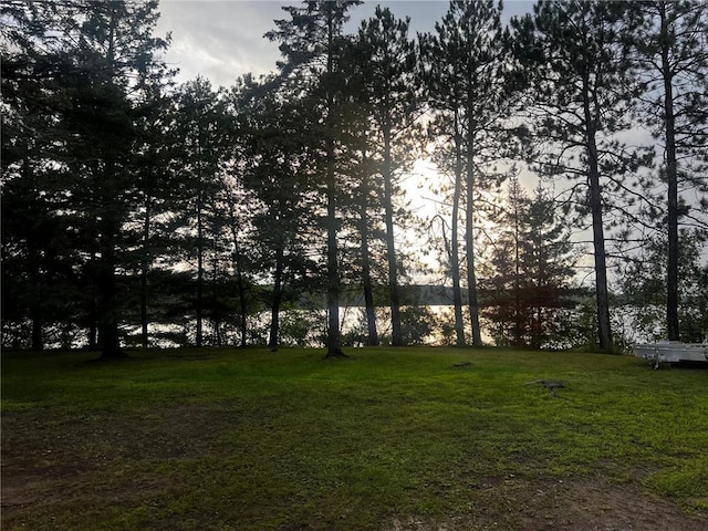 15326 W Birch Point Rd, Hayward, WI 54843 - view of green lawn