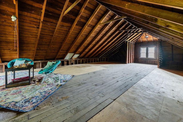 1516 Blake Ave, Racine, WI 53404 - view of unfinished attic