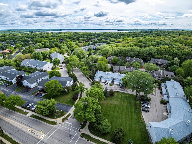 69 Ponwood Cir, Madison, WI 53717 - aerial perspective of suburban area featuring a nearby body of water