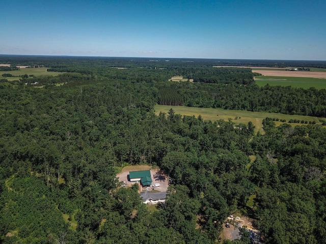 1656 Czech Dr, Friendship, WI 53934 - view of property location with a forest
