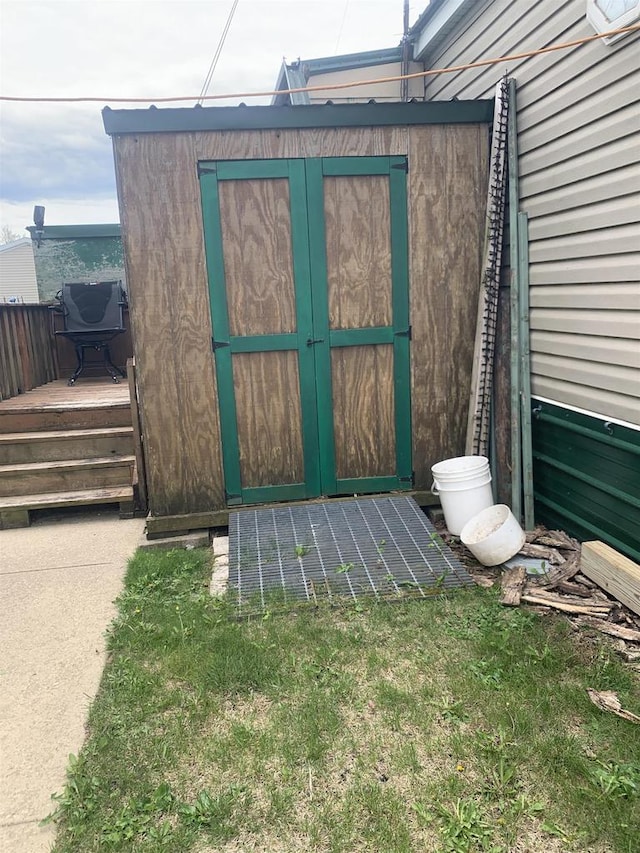 39 Douglas St, Westby, WI 54667 - view of shed