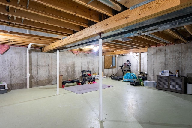 24301 Dexter Ave, Tomah, WI 54660 - unfinished basement with electric panel