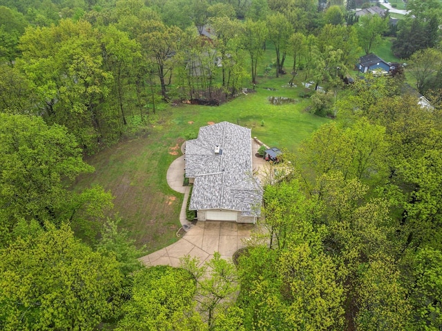 8445 S 44th St, Franklin, WI 53132 - view from above of property
