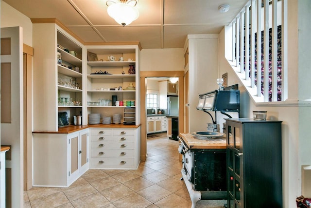 933 Nebraska Row, La Pointe, WI 54850 - office with light tile patterned floors
