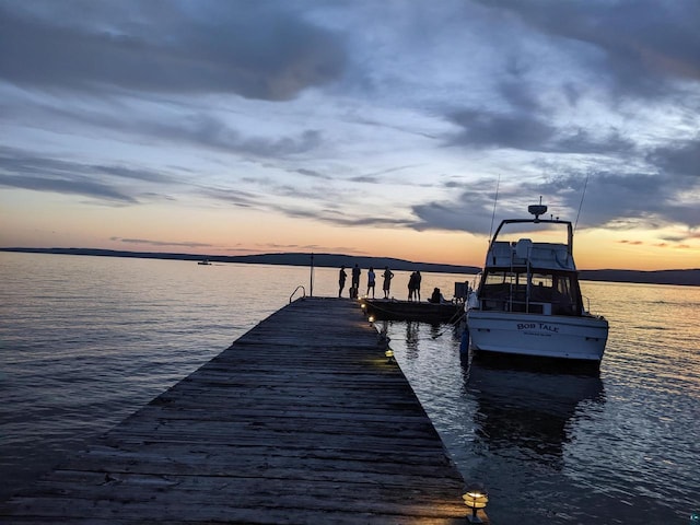 933 Nebraska Row, La Pointe, WI 54850 - dock area with a water view