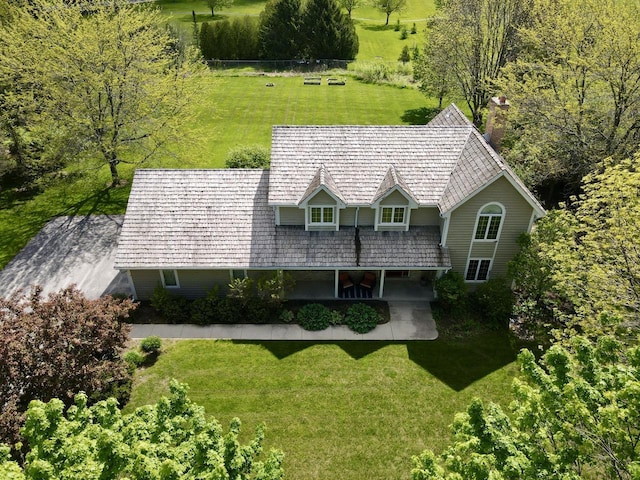 11616 N Lantern Ln, Mequon, WI 53092 - aerial view of property and surrounding area