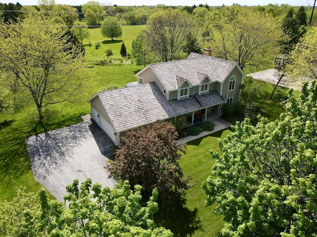 11616 N Lantern Ln, Mequon, WI 53092 - aerial view of property and surrounding area