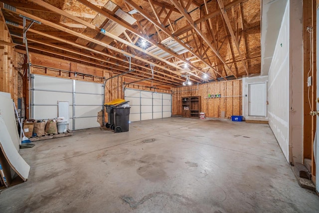 5406 Rock Rapids Dr, Weston, WI 54476 - garage featuring a garage door opener