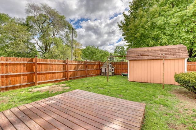 167 Po St, West Bend, WI 53090 - view of wooden terrace