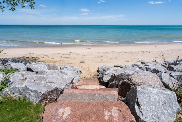 3432 N Lake Dr, Milwaukee, WI 53211 - water view featuring local beach