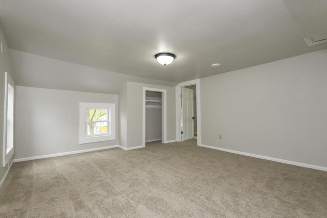 244 S Ridge St, Hustisford, WI 53034 - unfurnished bedroom featuring carpet, baseboards, and a closet