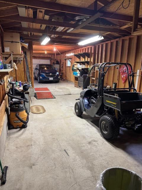 W6782 Marine Dr, Markesan, WI 53946 - view of garage