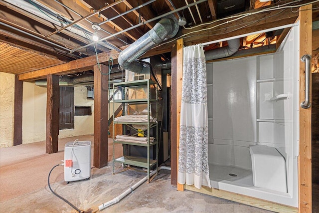 611 Highland Ave, Kewaskum, WI 53040 - view of unfinished below grade area